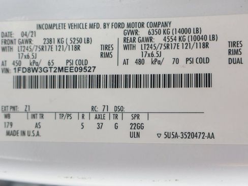 Used 2021 Ford F350 XL w/ Power Equipment Group RWD image 52