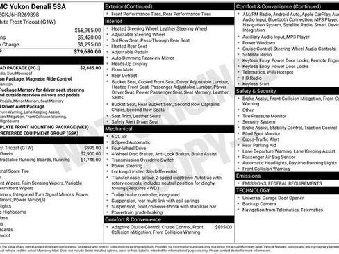 Used 2017 GMC Yukon Denali w/ Open Road Package image 31