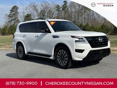 Used 2024 Nissan Armada SL w/ Midnight Edition Package image 1