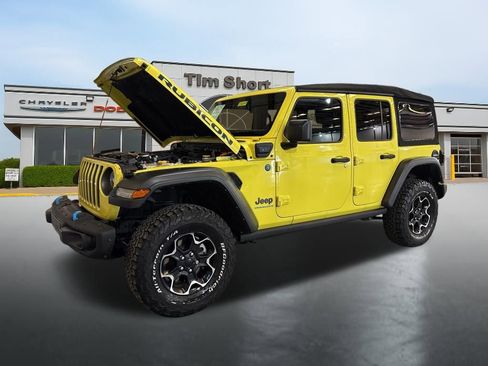 Used 2023 Jeep Wrangler Unlimited Rubicon 4xe w/ Steel Bumper Group AWD/4WD image 16