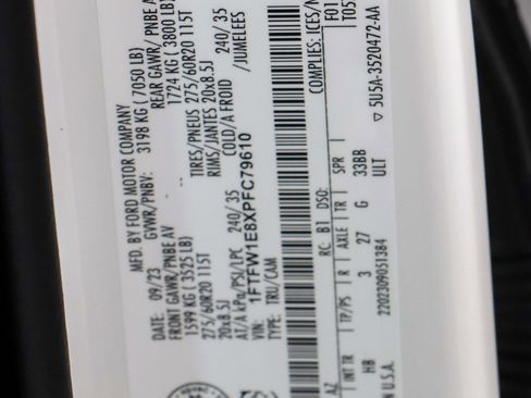 Used 2023 Ford F150 Lariat w/ Equipment Group 502A High image 34