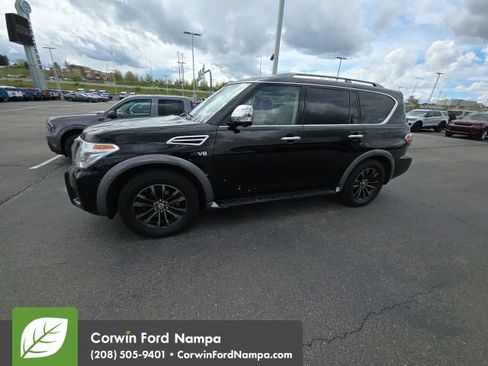 Used 2018 Nissan Armada Platinum w/ Captain Seat Package image 12