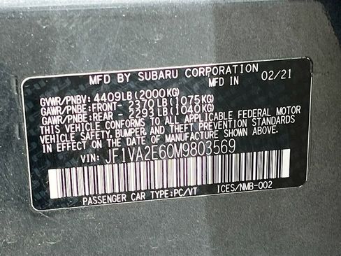 Used 2021 Subaru WRX STI AWD/4WD image 29