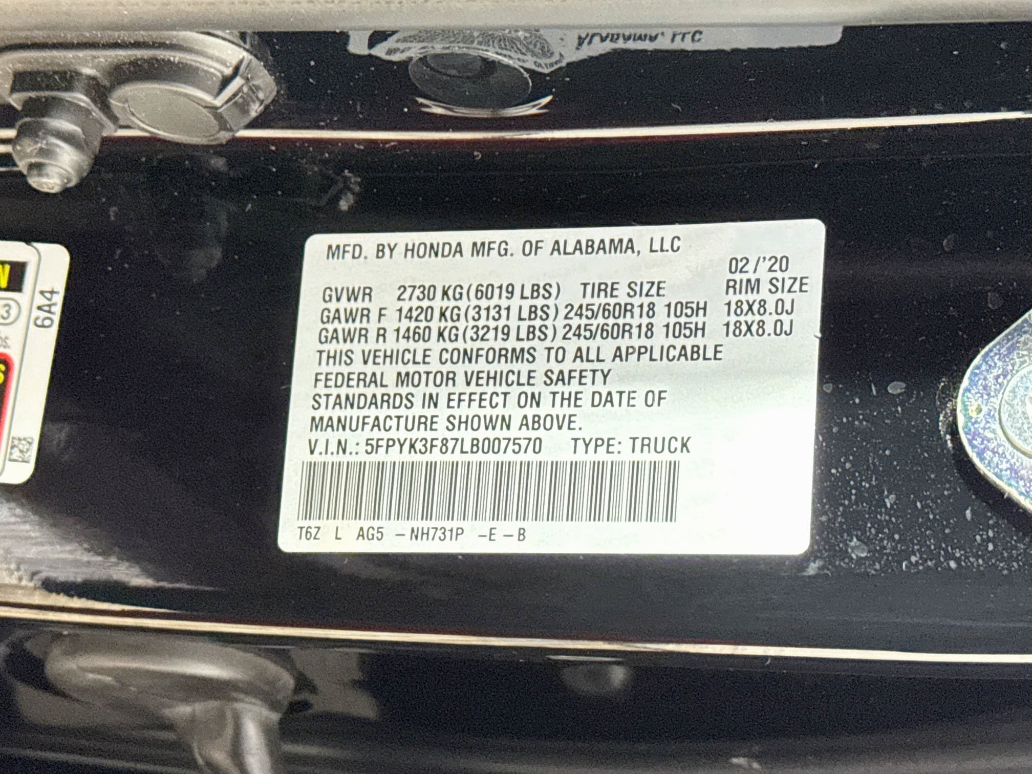 Used 2020 Honda Ridgeline Black Edition image 31