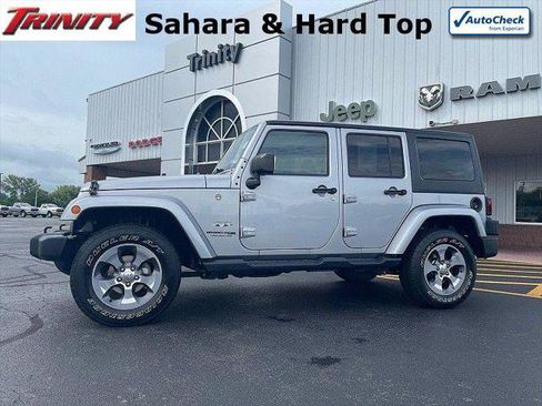 Certified 2018 Jeep Wrangler Unlimited Sahara image 1
