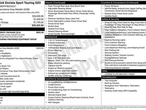 New 2026 Buick Envista Sport Touring w/ Convenience I Package FWD image 5