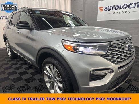 Used 2022 Ford Explorer Platinum w/ Equipment Group 601A AWD/4WD image 1
