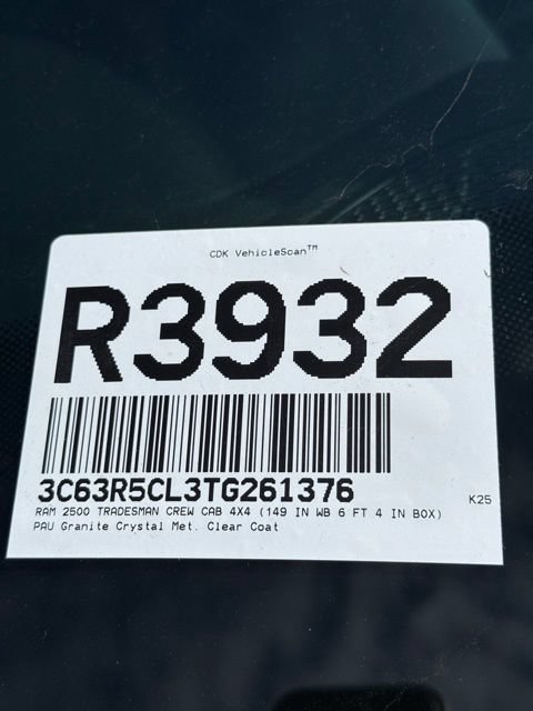 New 2026 RAM 2500 Tradesman AWD/4WD image 33