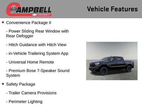 New 2026 Chevrolet Silverado 1500 RST w/ Safety Package AWD/4WD image 16