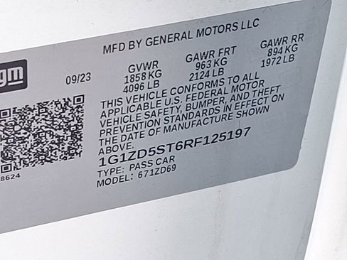 Certified 2024 Chevrolet Malibu LT image 20