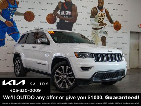 Used 2018 Jeep Grand Cherokee Limited w/ Luxury Group II RWD image 1