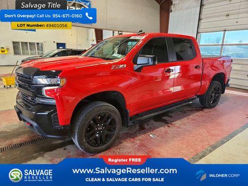 Used 2022 Chevrolet Silverado 1500 LT Trail Boss w/ Bed Protection Package AWD/4WD image 1