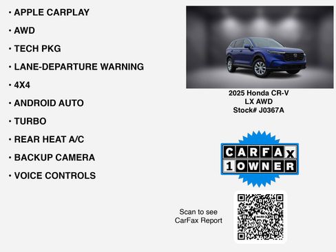Used 2025 Honda CR-V LX image 7