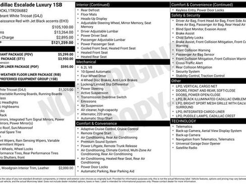 New 2026 Cadillac Escalade Luxury w/ LPO, Radiant Package image 4