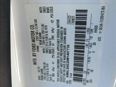 Used 2021 Ford Transit Connect XL FWD image 30