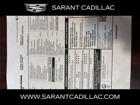 Certified 2023 Cadillac Escalade Premium Luxury w/ Performance Package image 1