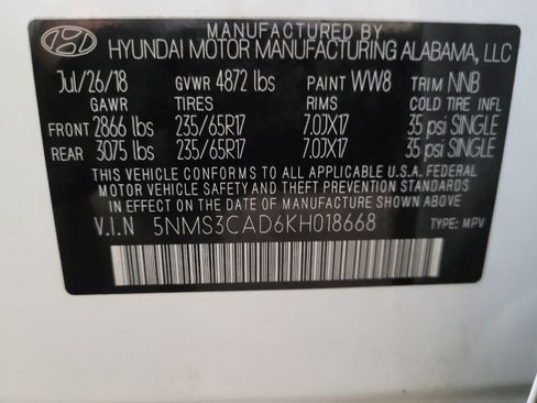 Used 2019 Hyundai Santa Fe SEL image 33