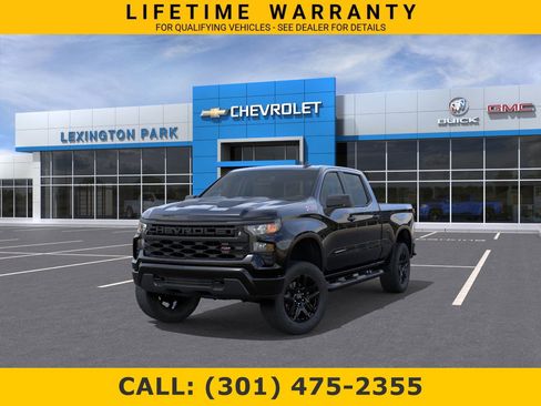 New 2026 Chevrolet Silverado 1500 Custom Trail Boss w/ Turbomax Blackout Package AWD/4WD image 8