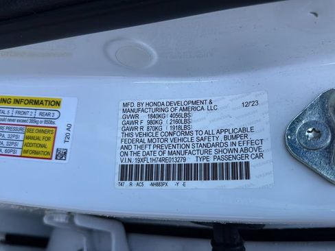 Used 2024 Honda Civic EX-L image 34