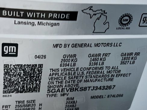 New 2026 Buick Enclave Sport Touring w/ Power Package AWD/4WD image 24