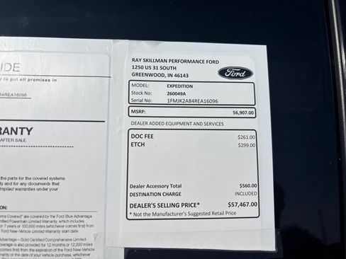 Certified 2024 Ford Expedition Max Limited AWD/4WD image 3