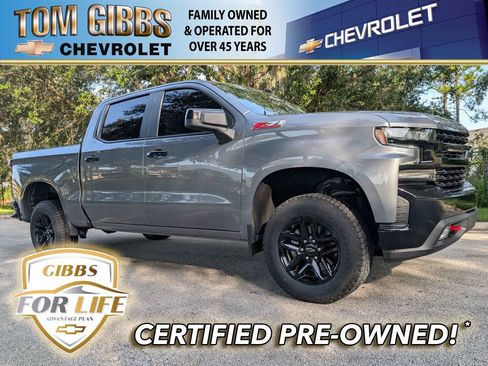 Used 2021 Chevrolet Silverado 1500 LT Trail Boss AWD/4WD image 1