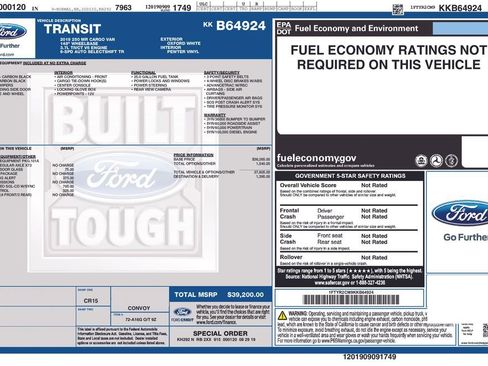 Used 2019 Ford Transit 250 148 Medium Roof image 24