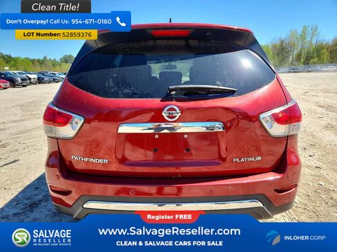 Used 2014 Nissan Pathfinder Platinum w/ Platinum Premium Package FWD image 8