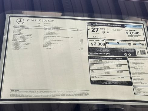 New 2026 Mercedes-Benz GLC 300 image 30