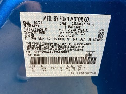 New 2026 Ford Maverick XL image 65