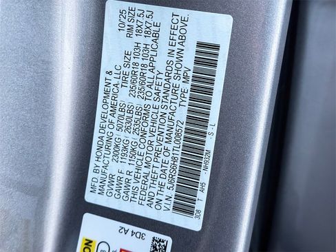 New 2026 Honda CR-V Sport-L image 36