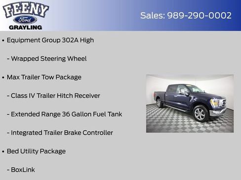 Used 2023 Ford F150 XLT w/ Equipment Group 302A High AWD/4WD image 17
