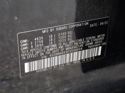 Used 2023 Subaru Legacy image 27