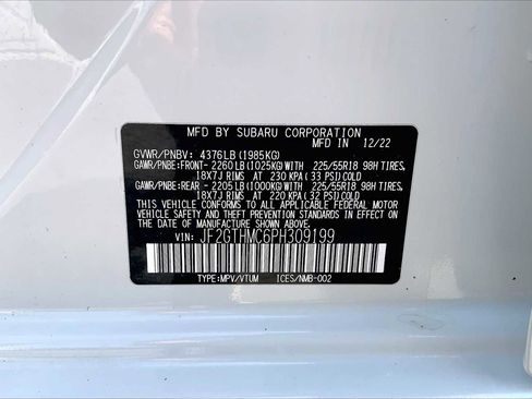 Used 2023 Subaru Crosstrek 2.5i Limited w/ Moonroof Package AWD/4WD image 34