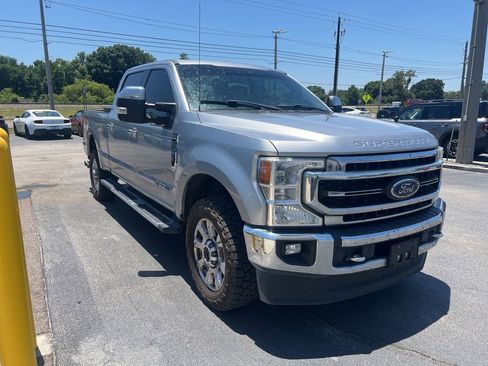 Used 2021 Ford F350 Lariat w/ Chrome Package AWD/4WD image 4