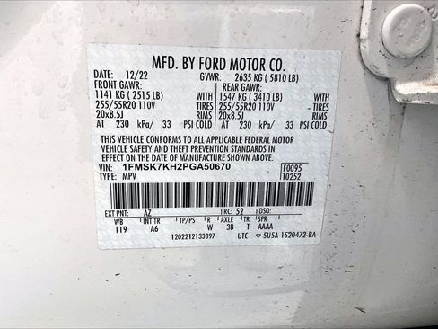 Used 2023 Ford Explorer ST-Line w/ Class IV Trailer Tow Package RWD image 8