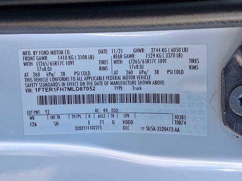 Used 2021 Ford Ranger XL w/ Equipment Group 101A High image 28