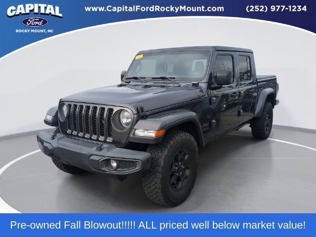 Used 2021 Jeep Gladiator Sport w/ Quick Order Package 24Q 80Th AWD/4WD image 1