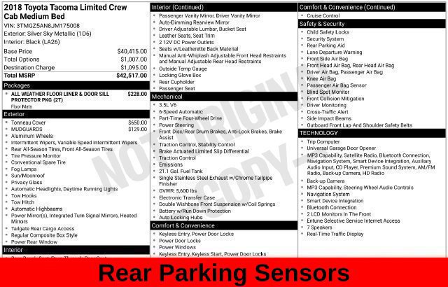 Used 2018 Toyota Tacoma Limited AWD/4WD image 39