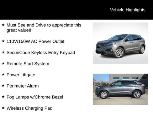 Certified 2022 Ford Edge SEL w/ Convenience Package image 21