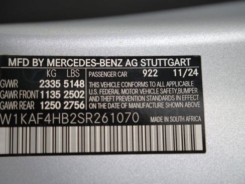 Certified 2025 Mercedes-Benz C 300 4MATIC Sedan image 24