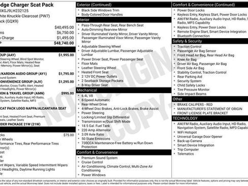 Used 2020 Dodge Charger Scat Pack w/ Plus Group RWD image 32