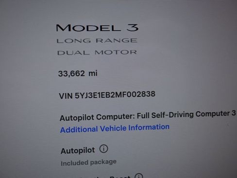 Used 2021 Tesla Model 3 Long Range image 19