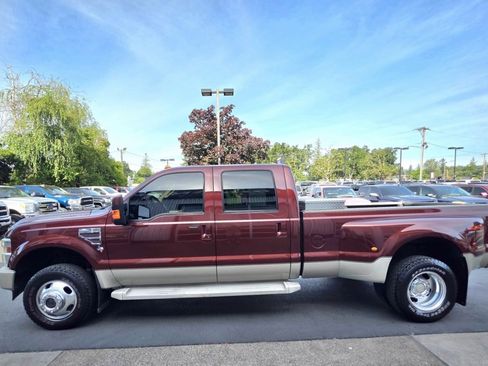 Used 2008 Ford F350 4x4 Crew Cab DRW Super Duty image 3