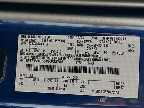Used 2023 Ford F150 XLT w/ Equipment Group 302A High AWD/4WD image 17