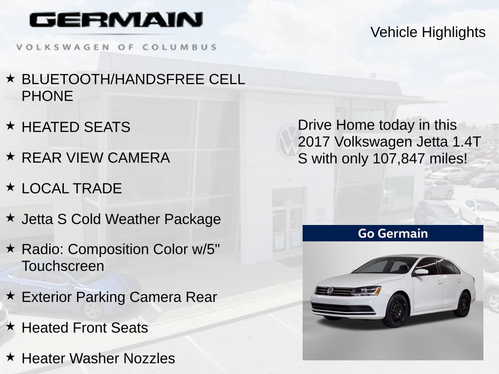 Used 2017 Volkswagen Jetta S w/ Jetta S Cold Weather Package FWD image 5