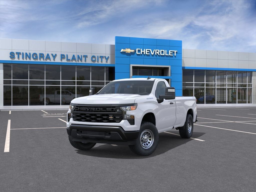 New 2024 Chevrolet Silverado 1500 W/T w/ Trailering Package AWD/4WD image 8