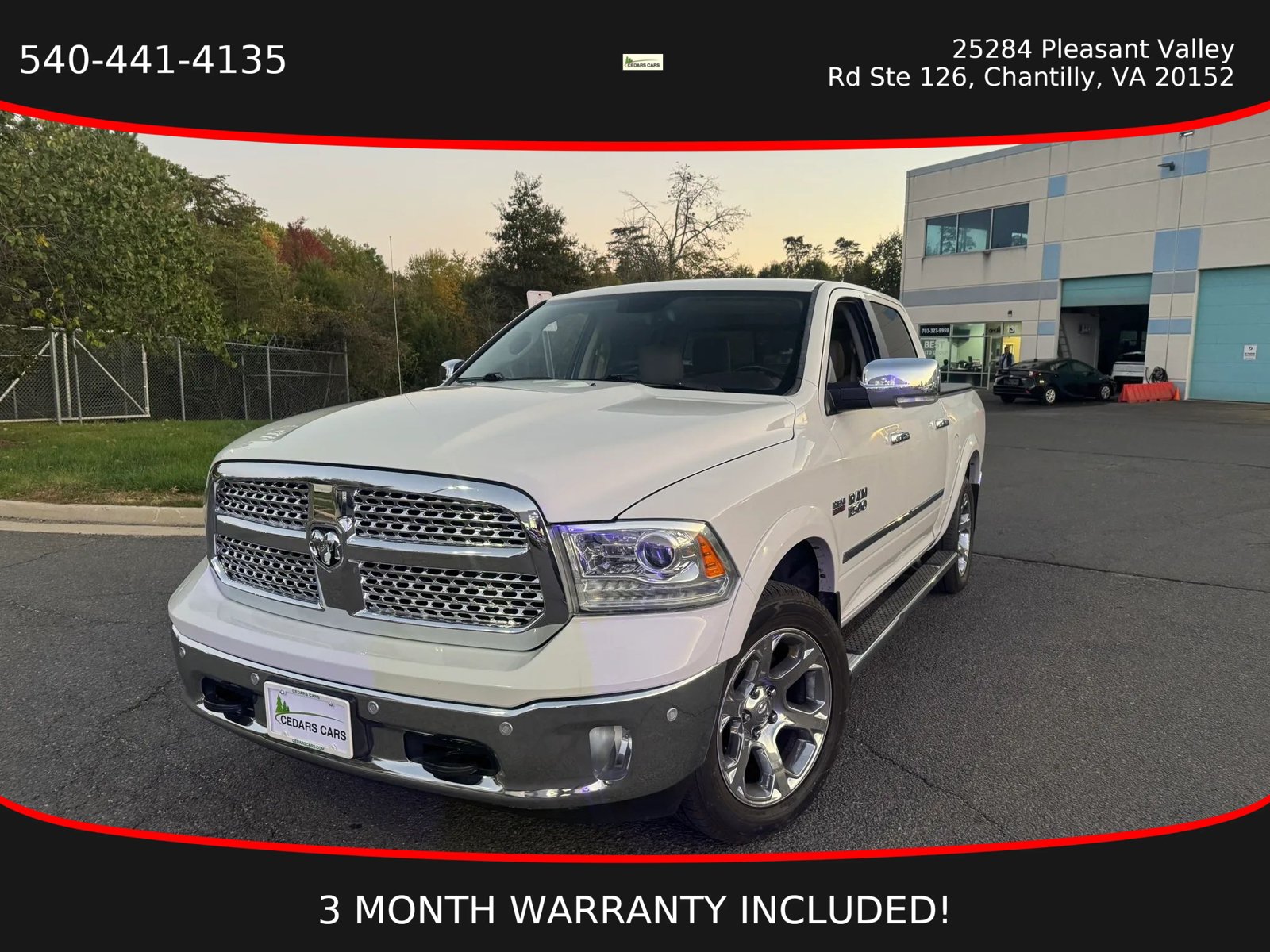 Used 2016 RAM 1500 Laramie w/ Convenience Group AWD/4WD image 1