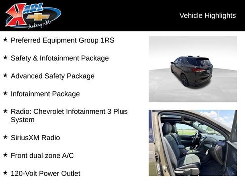 Used 2023 Chevrolet Equinox RS AWD/4WD image 2