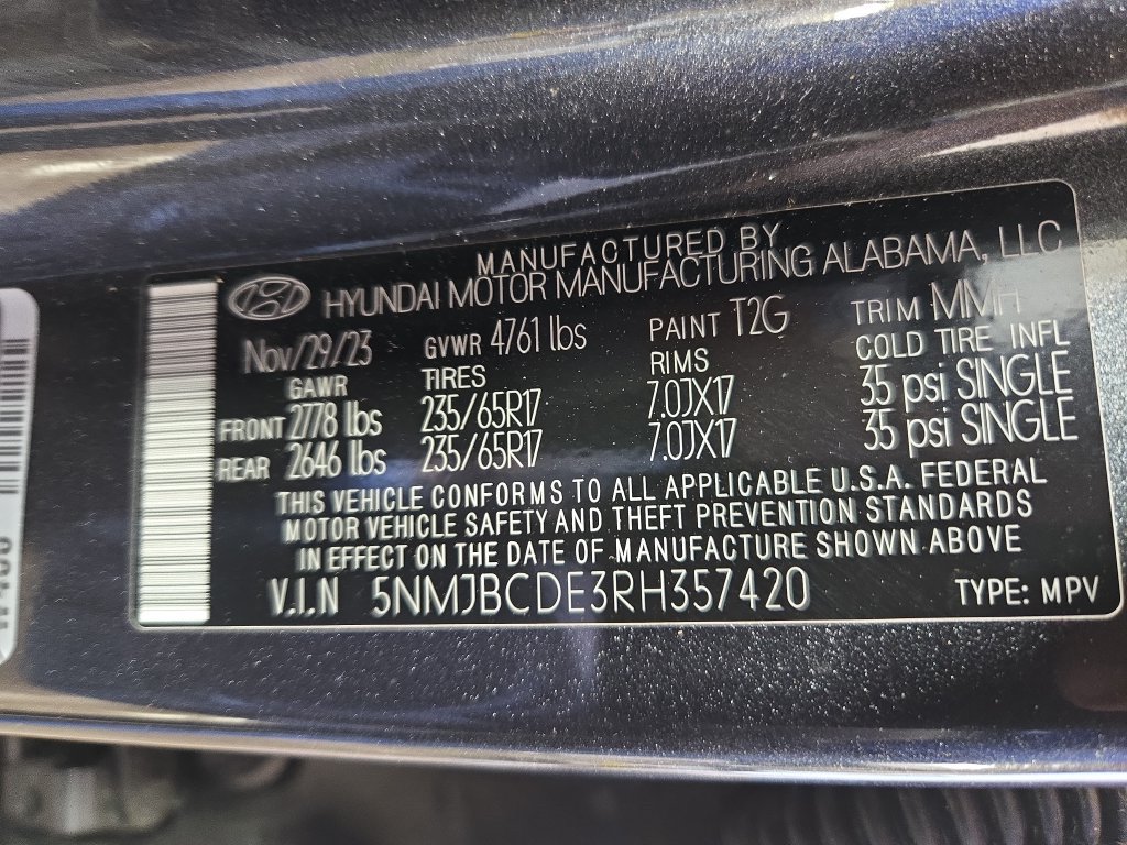 Used 2024 Hyundai Tucson SEL AWD/4WD image 41